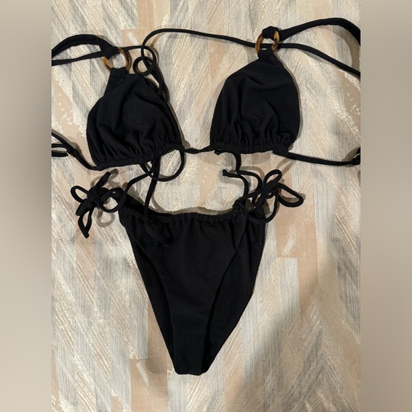 Same Los Angeles black bikini set M - Picture 3 of 3
